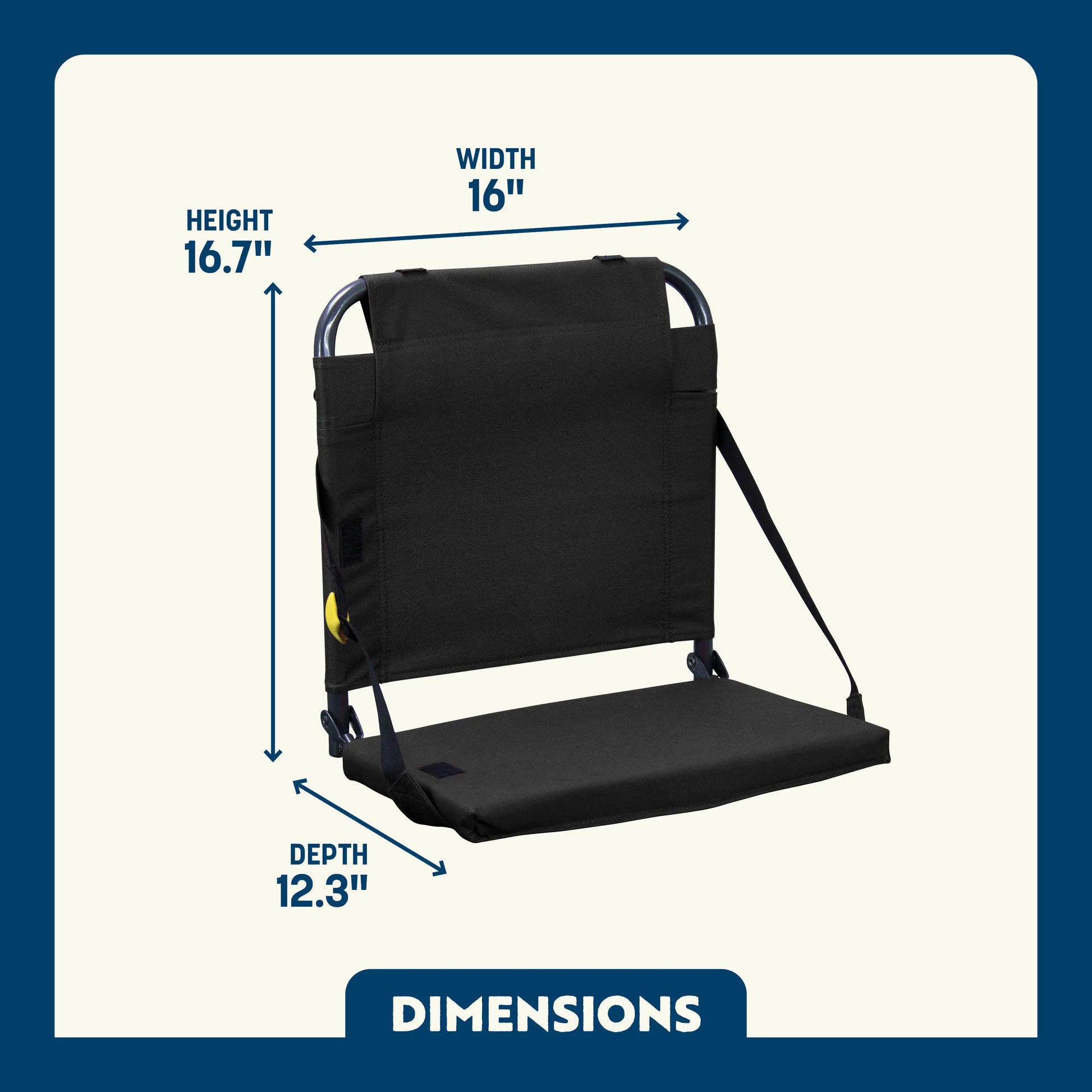 BleacherBack™ - Game Day Ready