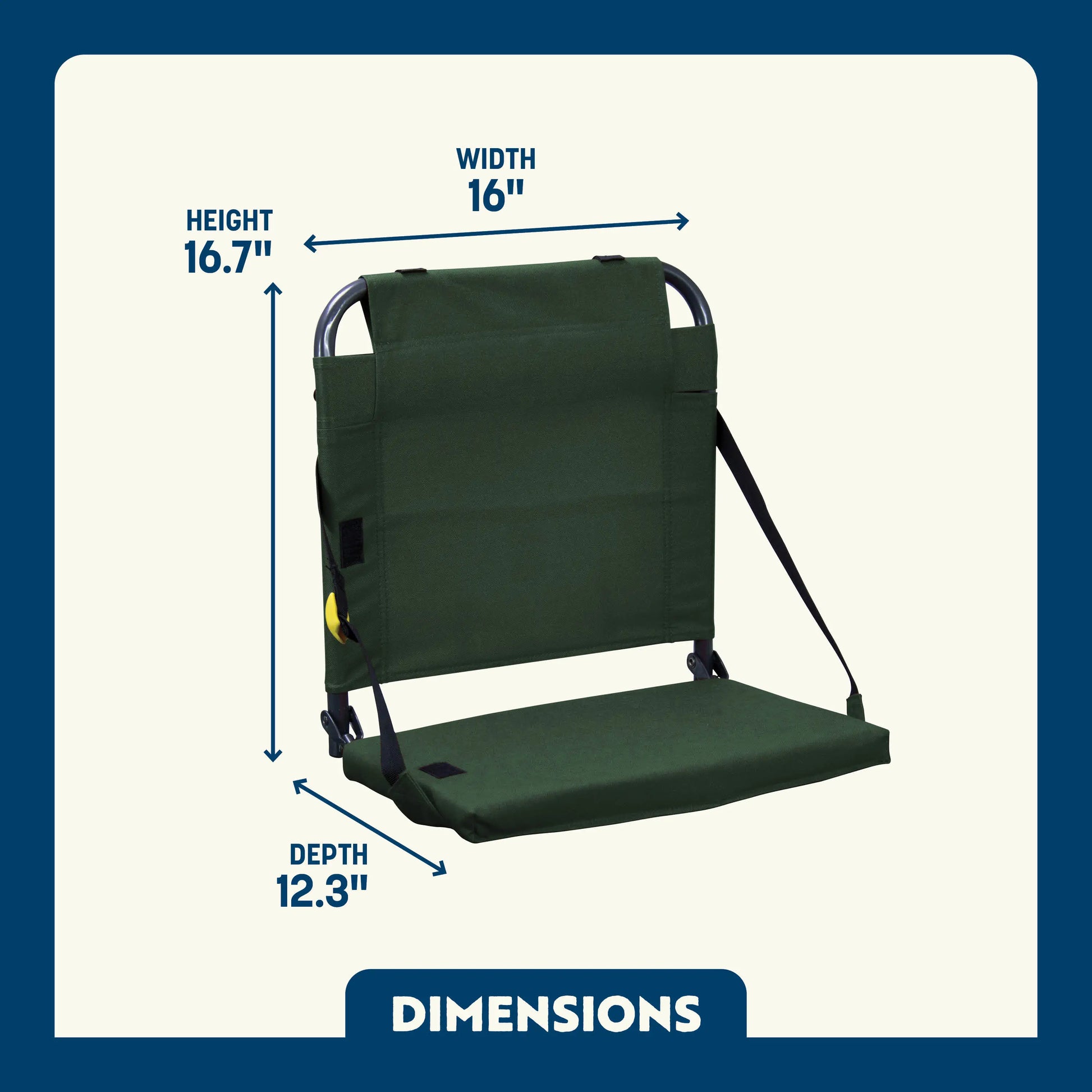 BleacherBack™ - Game Day Ready