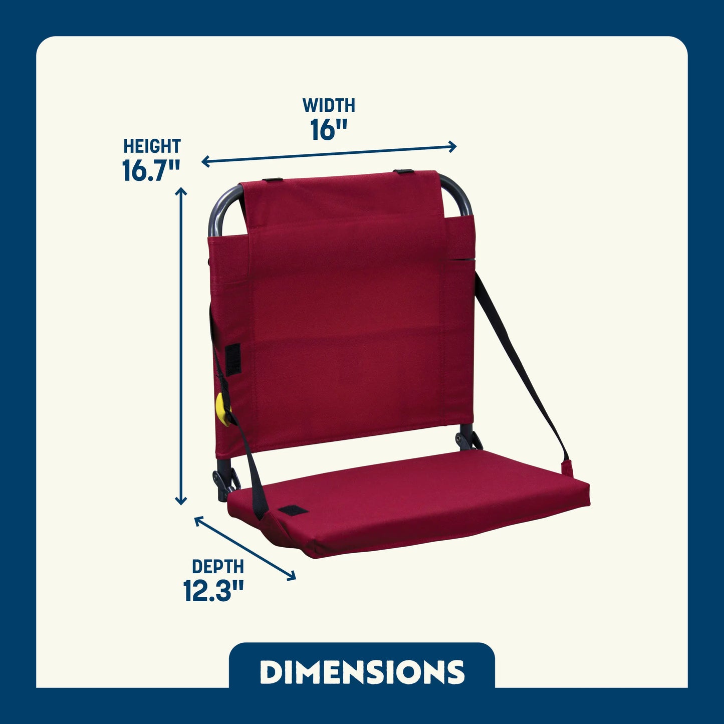 BleacherBack™ - Game Day Ready
