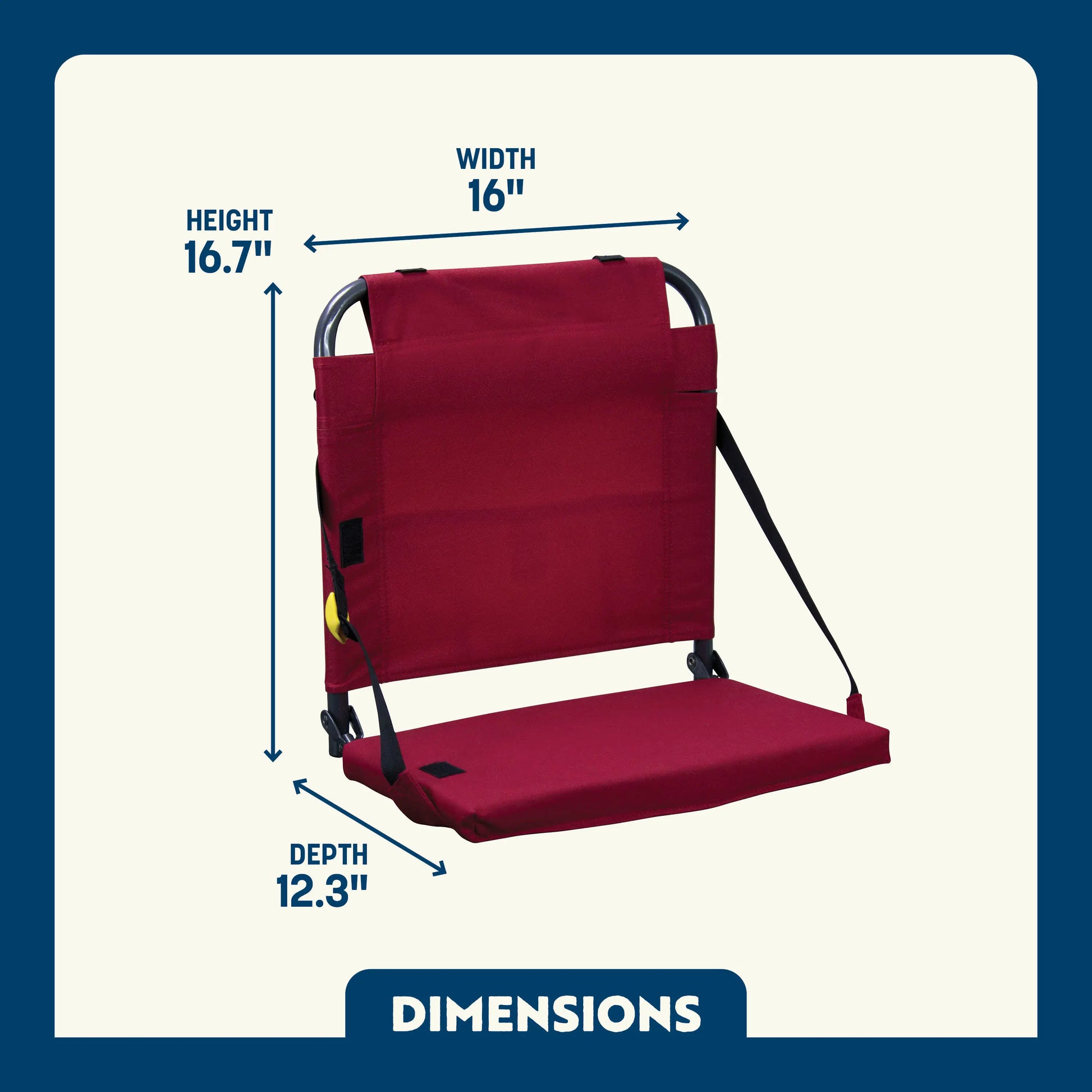 BleacherBack™ - Game Day Ready