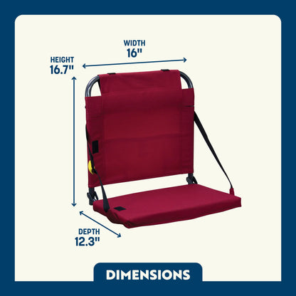 BleacherBack™ - Game Day Ready