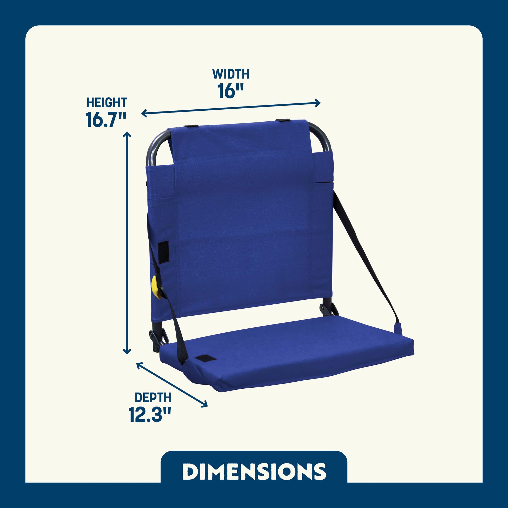 BleacherBack™ - Game Day Ready