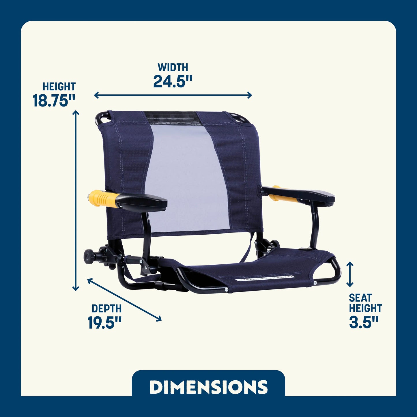 Stadium Rock-Cliner™ - Grandstand Ready