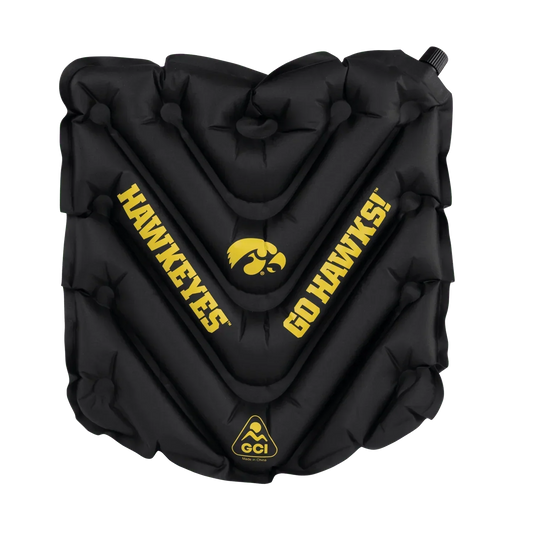 College V Seat™ Inflatable Stadium Cushion - Iowa Hawkeyes - Tailgate Style
