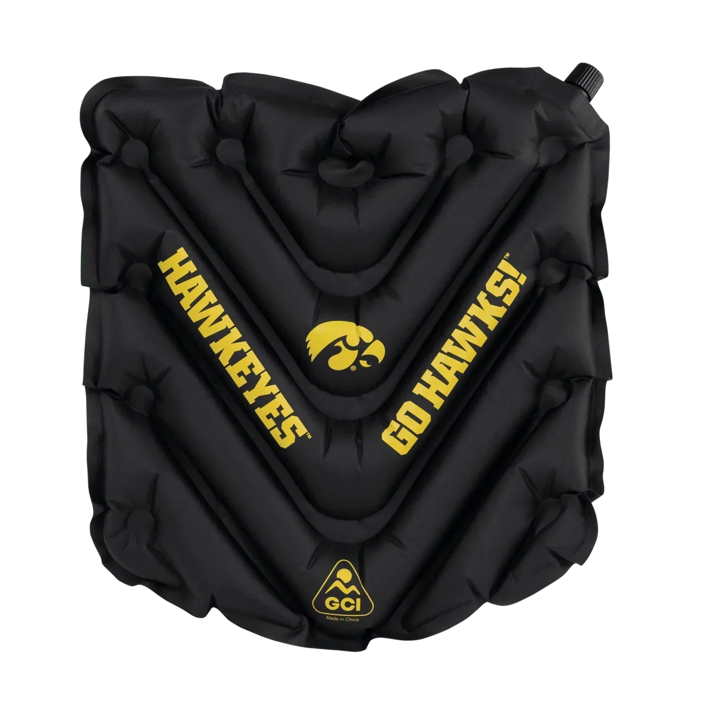 College V Seat™ Inflatable Stadium Cushion - Iowa Hawkeyes - Home Team Style