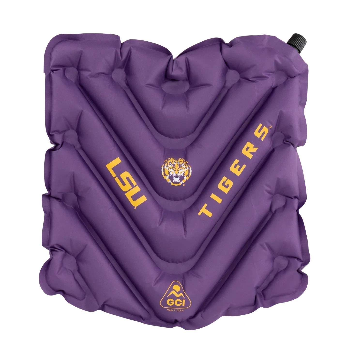 College V Seat™ Inflatable Stadium Cushion - LSU Tigers - Tailgate Ready