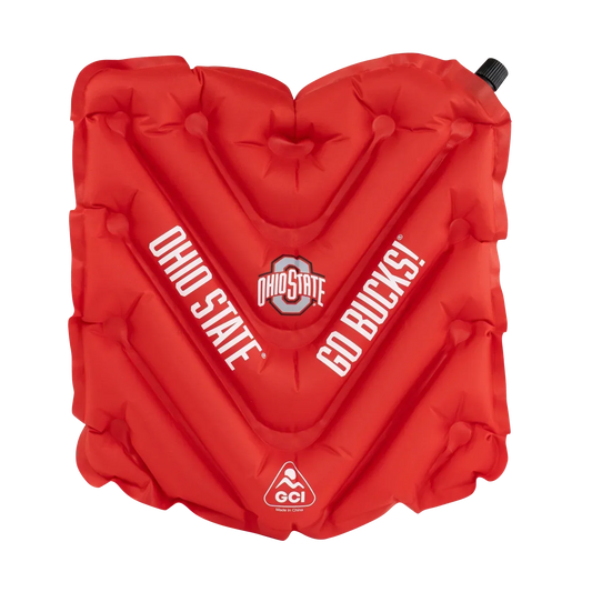 College V Seat™ Inflatable Stadium Cushion - Ohio State Buckeyes - Race Day Ready