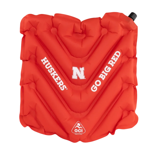College V Seat™ Inflatable Stadium Cushion - Nebraska Cornhuskers - Weekend Rally Comfort
