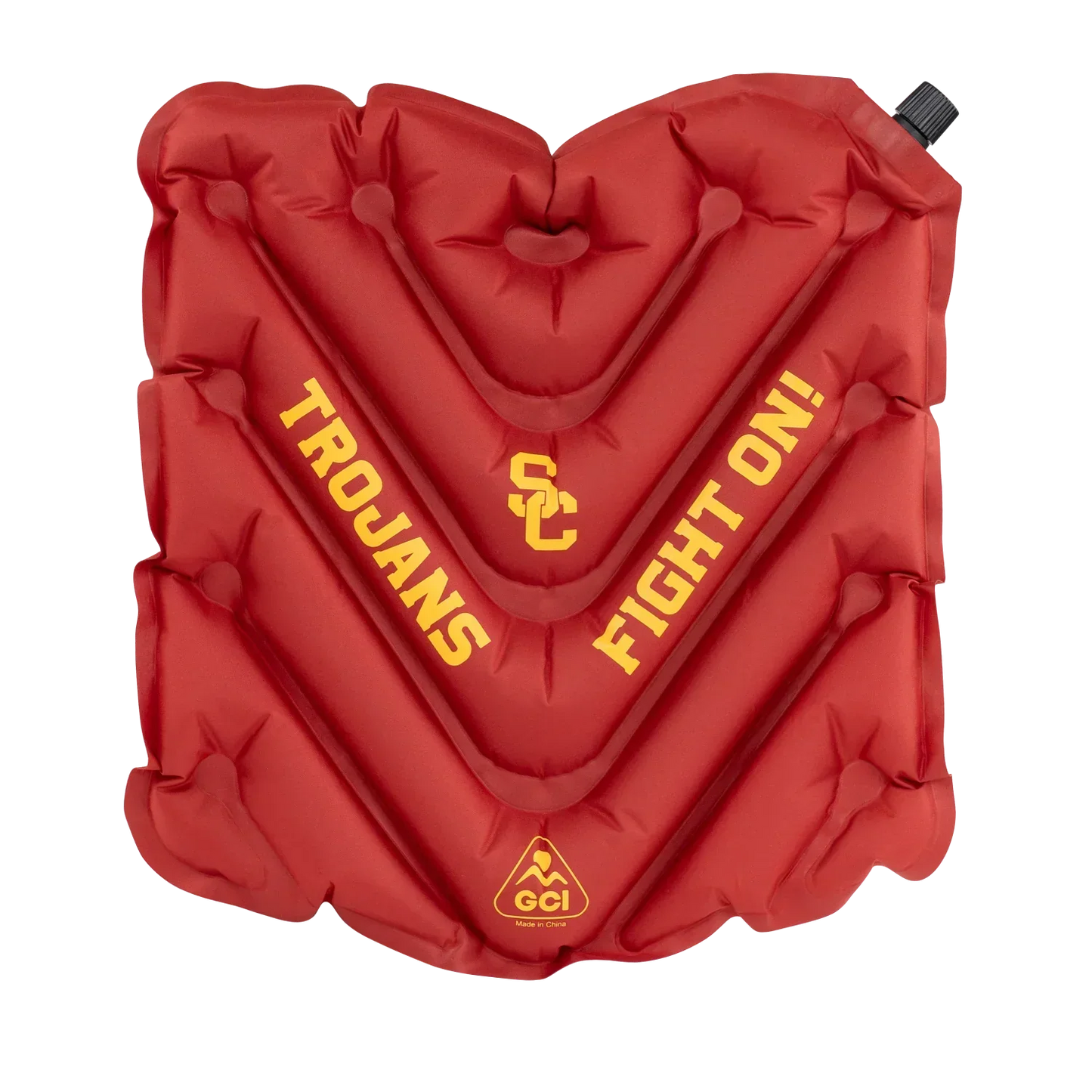 College V Seat™ Inflatable Stadium Cushion - USC Trojans - Kickoff Ease