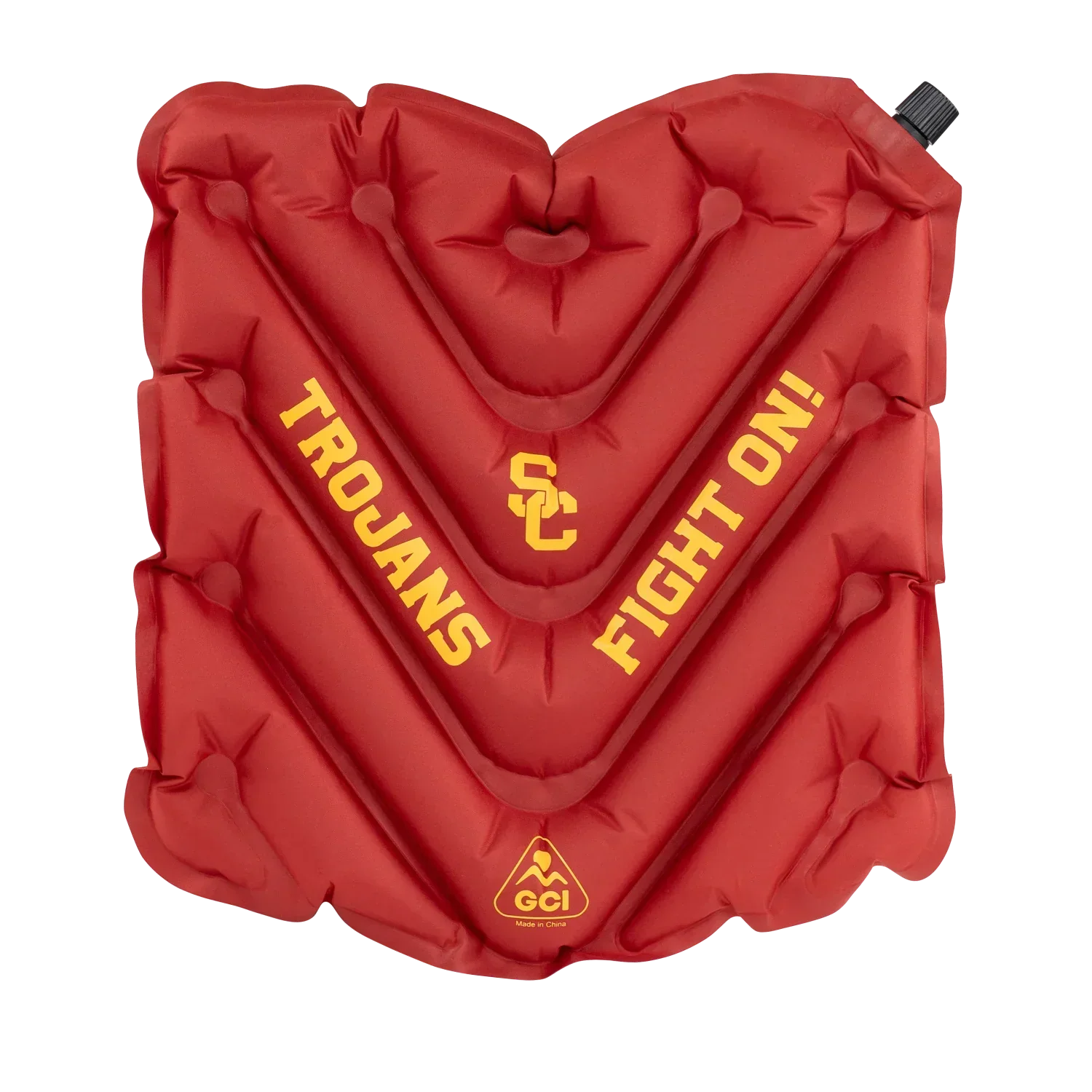 College V Seat™ Inflatable Stadium Cushion - USC Trojans - Kickoff Ease