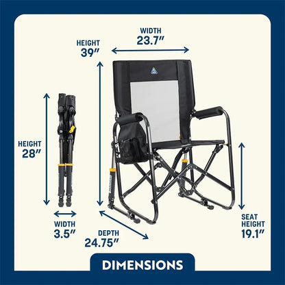 Stowaway Rocker™ - Camp Setup