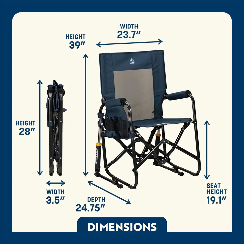 Stowaway Rocker™ - Camp Setup