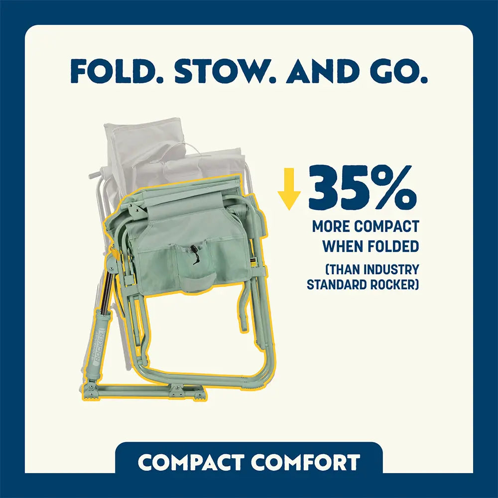 Stowaway Rocker™ - Camp Setup