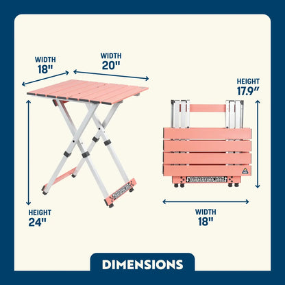 Compact Camp Table 20™ - Weekend Cook Setup