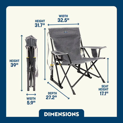 Kickback Rocker™ - Fireside Ready
