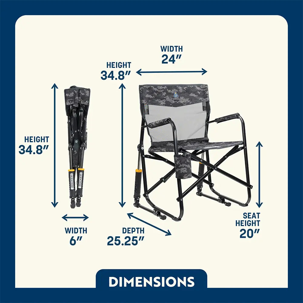 Freestyle Rocker Elite™ - Cozy Camp Comfort