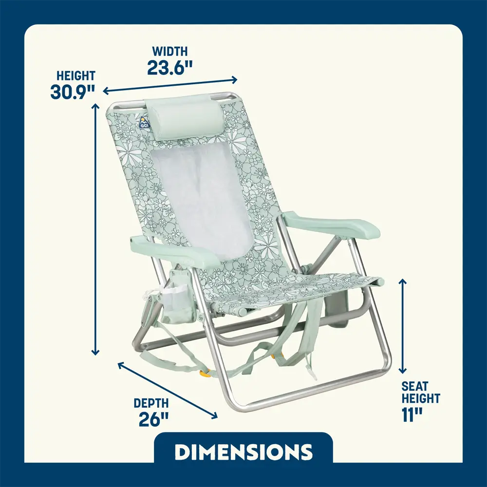 Backpack Beach Chair™ - Coastal Retreat