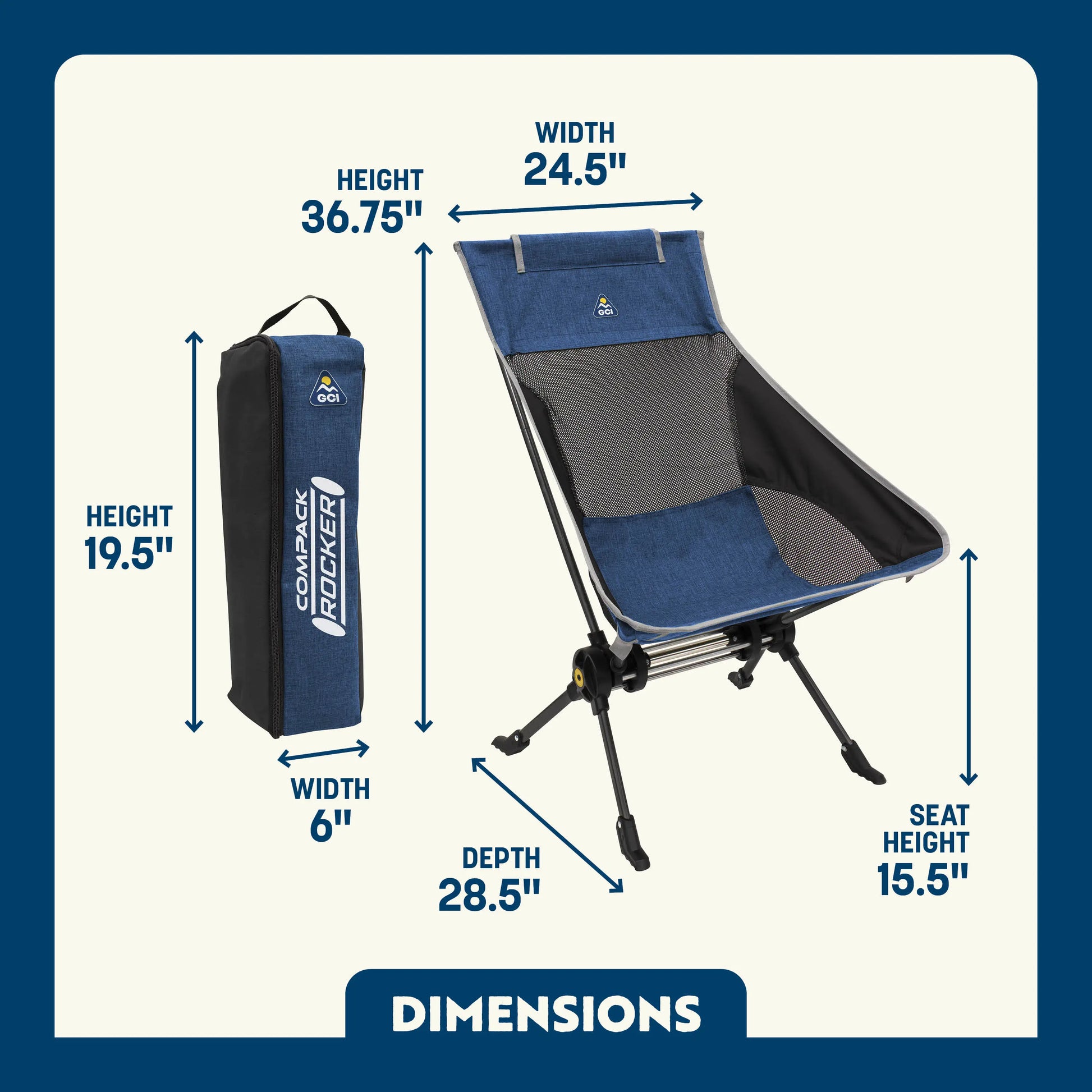 ComPack Rocker™ - Porch Style