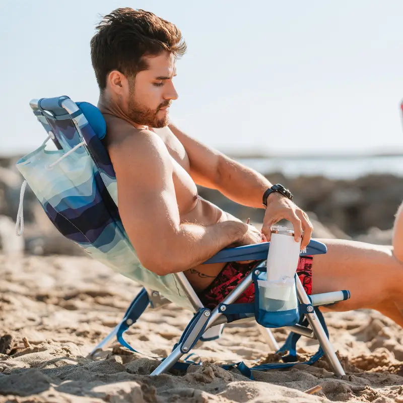 Backpack Beach Chair™ - Coastal Retreat