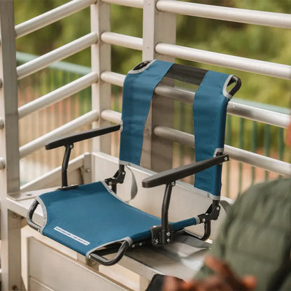 Big Comfort Stadium Chair™ with Armrests - Home Team Comfort