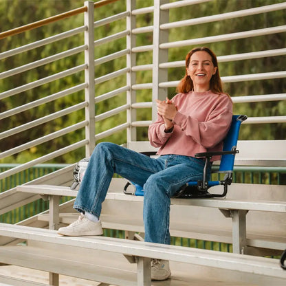 Big Comfort Stadium Chair™ with Armrests - Home Team Comfort