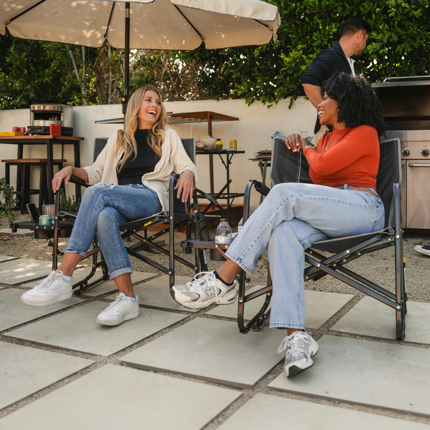 Freestyle Rocker XL™ with Side Table - Camp Table Ready