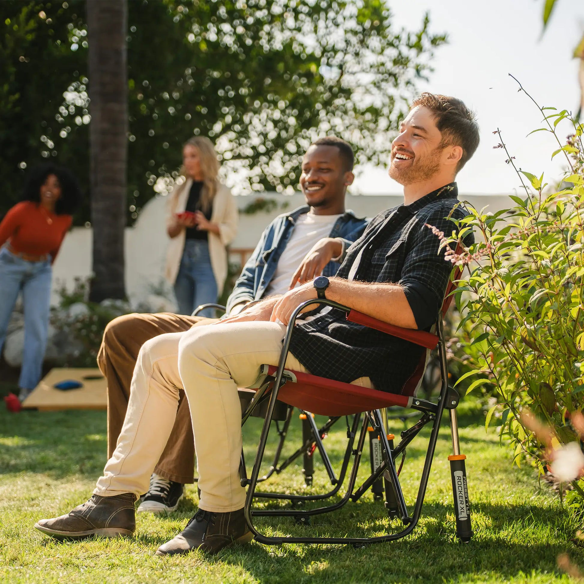 Freestyle Rocker XL™ with Side Table - Camp Table Ready