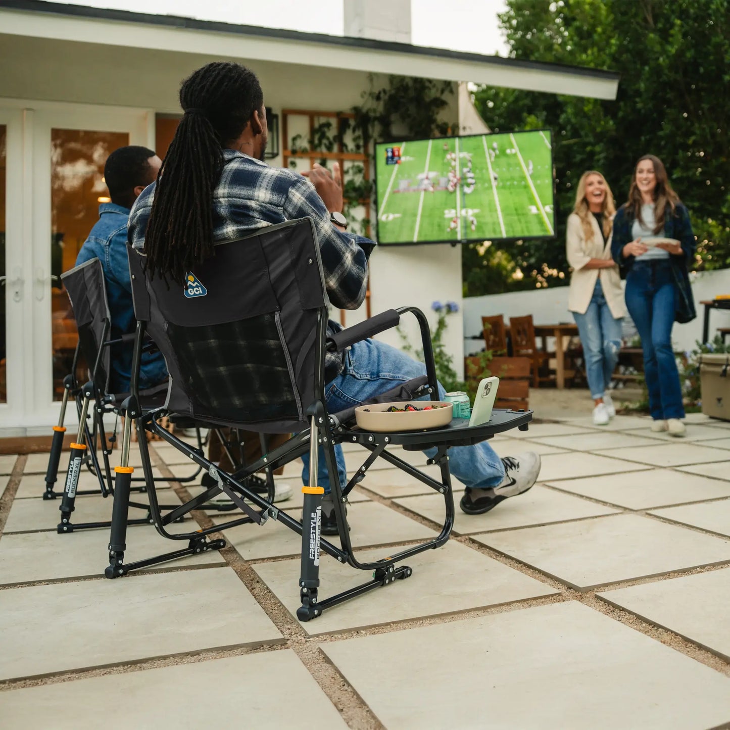 Freestyle Rocker XL™ with Side Table - Camp Table Ready