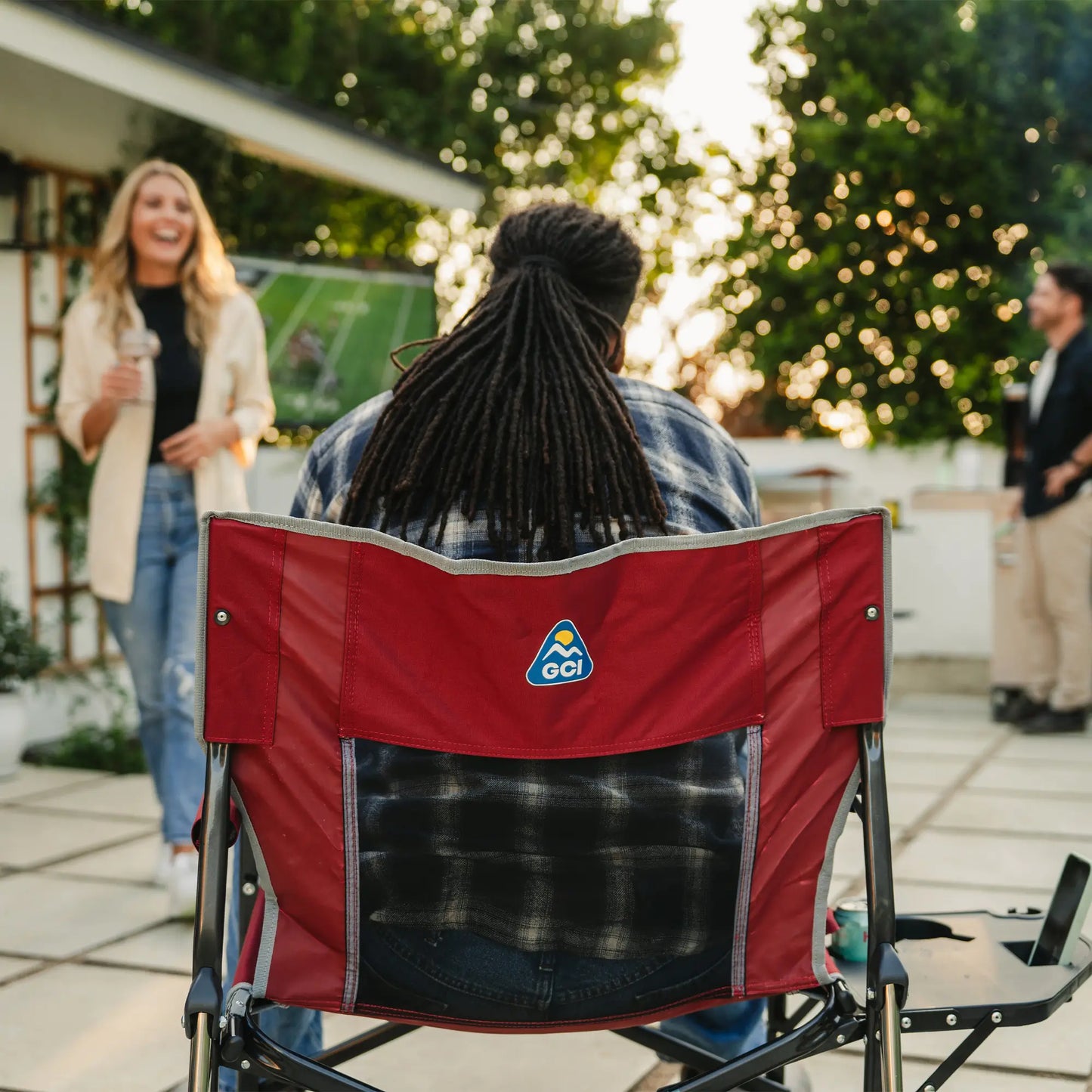 Freestyle Rocker XL™ with Side Table - Camp Table Ready