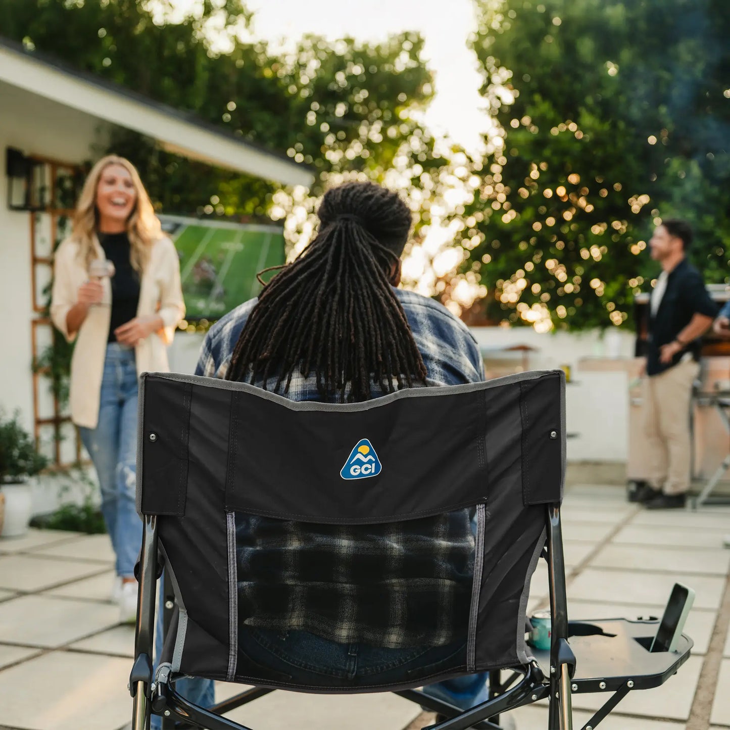 Freestyle Rocker XL™ with Side Table - Camp Table Ready