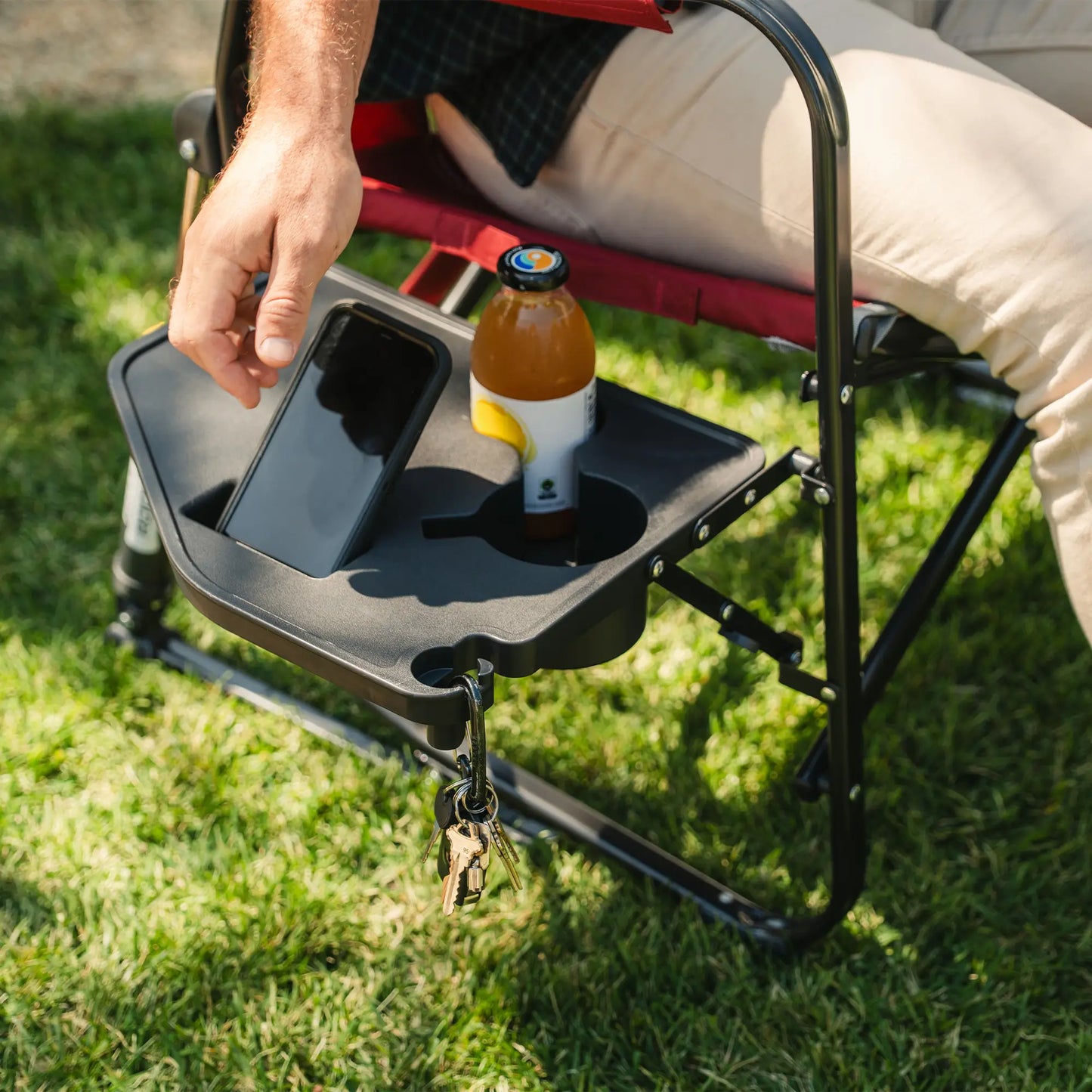 Freestyle Rocker XL™ with Side Table - Travel Camp Setup