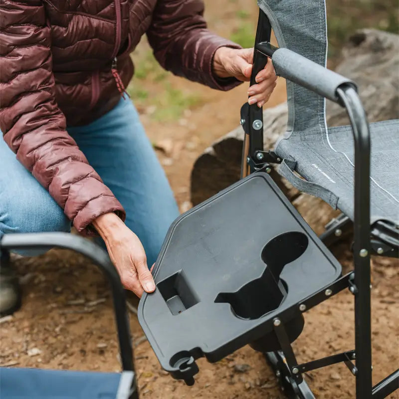 Freestyle Rocker™ with Side Table - Picnic Meal Prep