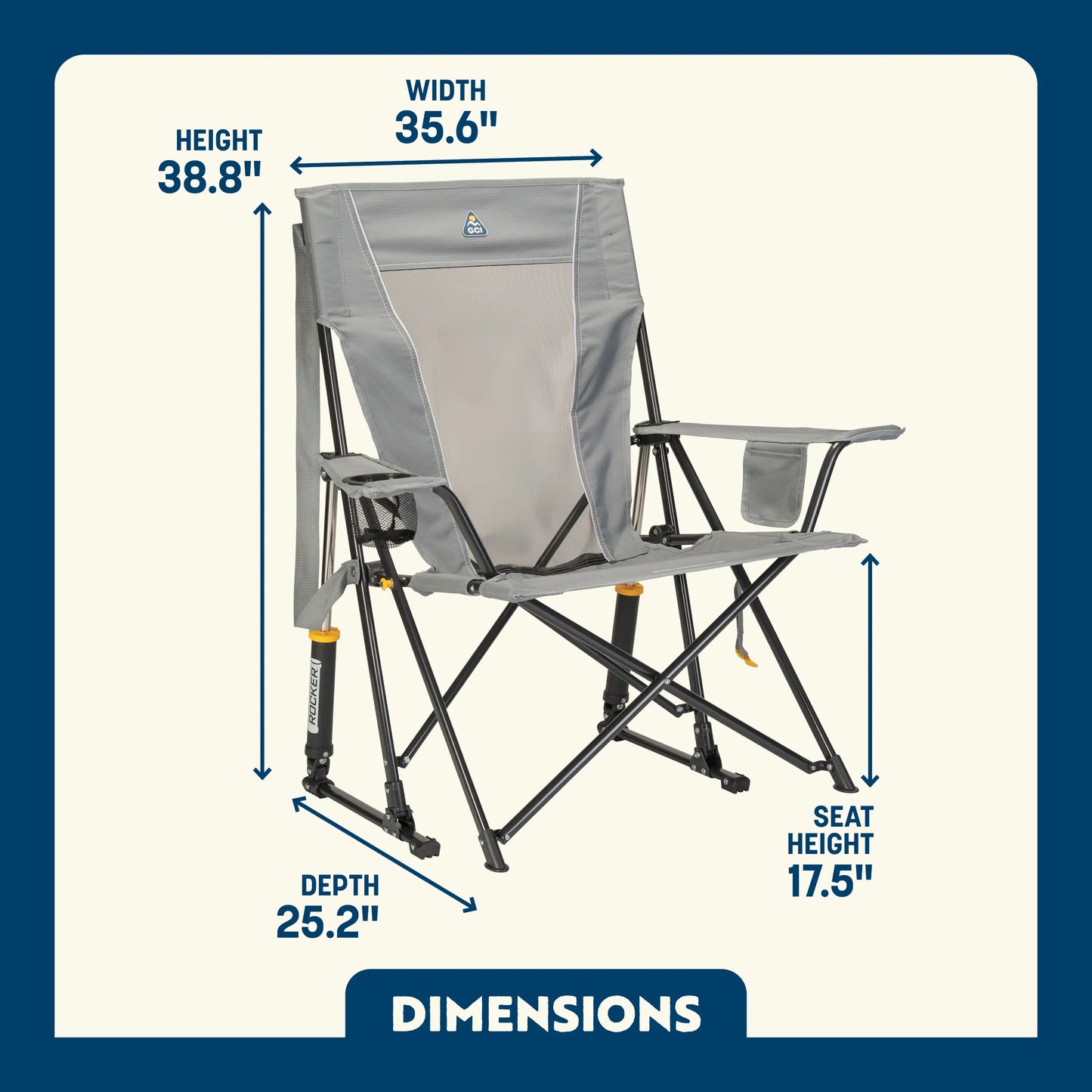 Comfort Pro Rocker™ - Trail Style