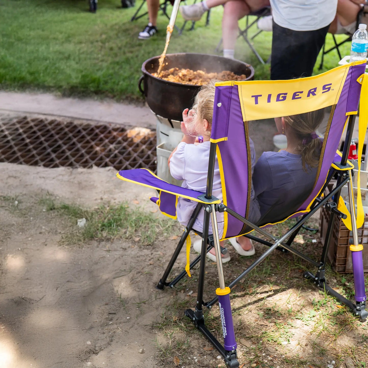 College Comfort Pro Rocker™ - LSU Tigers - Game Day Comfort