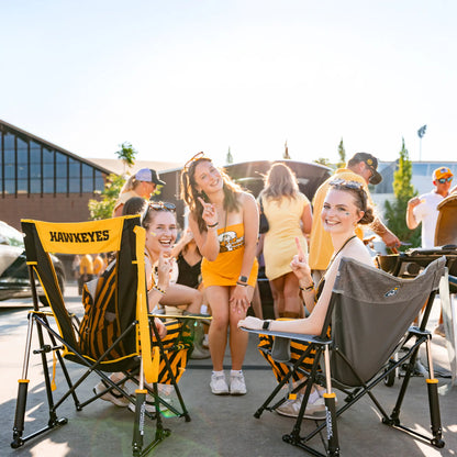 College Comfort Pro Rocker™ - Iowa Hawkeyes - Sideline Comfort