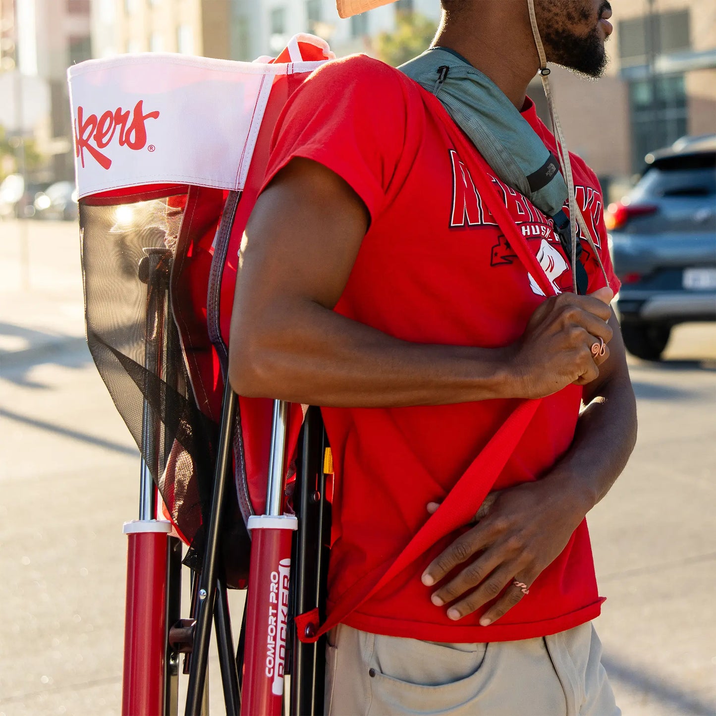 College Comfort Pro Rocker™ - Nebraska Cornhuskers - Team Spirit Ready