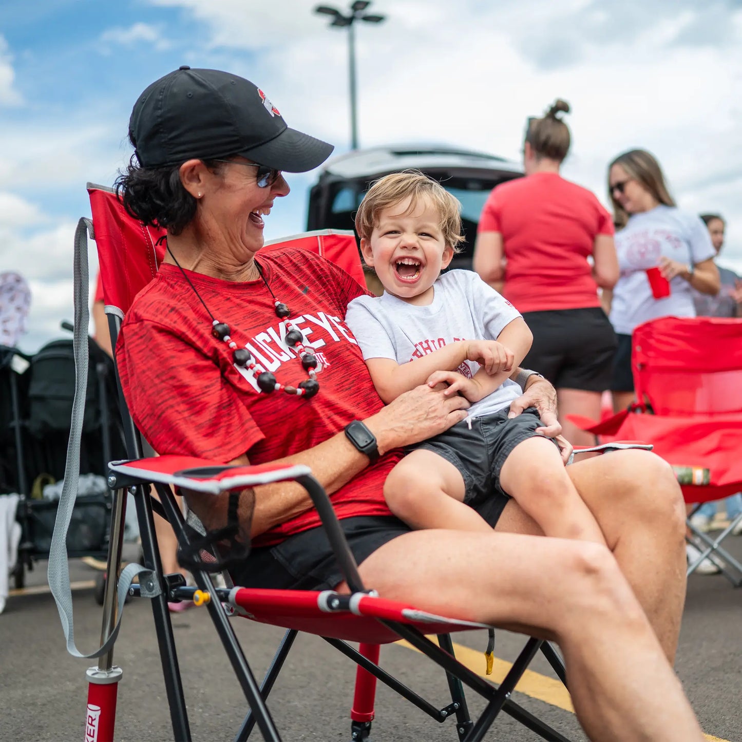 College Comfort Pro Rocker™ - Ohio State Buckeyes - All Star Comfort