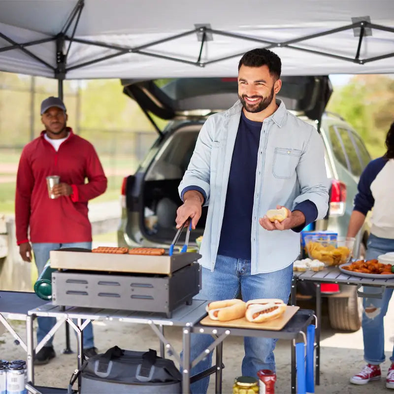 Slim-Fold Cook Station™ - Patio Meal Ready