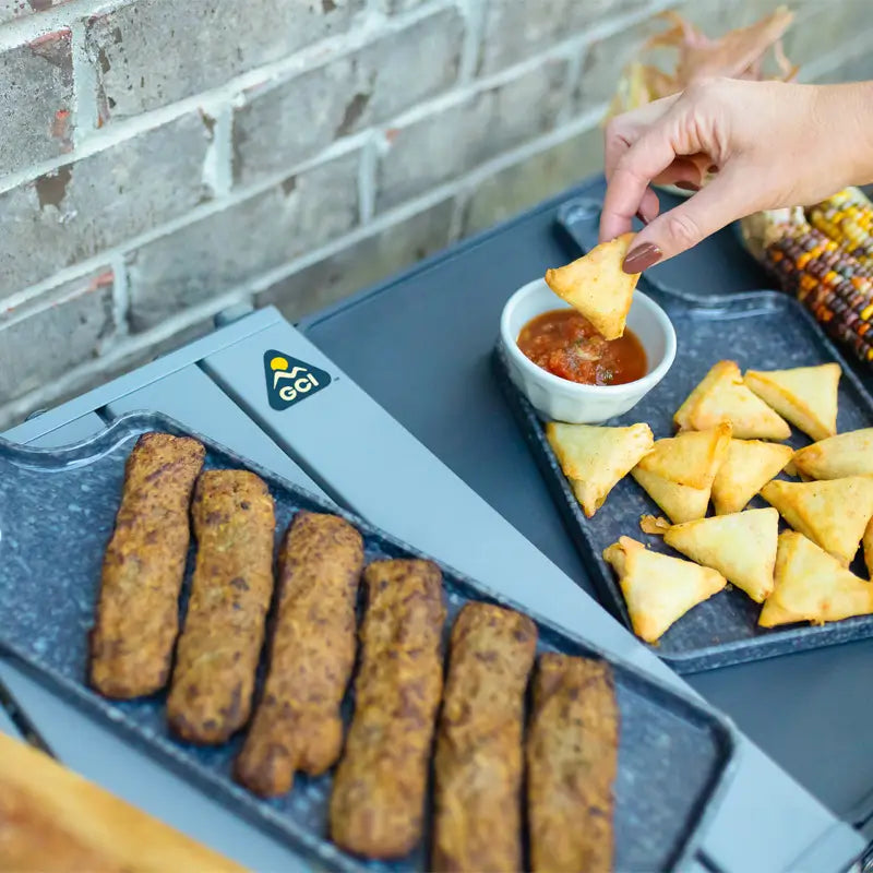 Slim-Fold Cook Station™ - Patio Meal Ready
