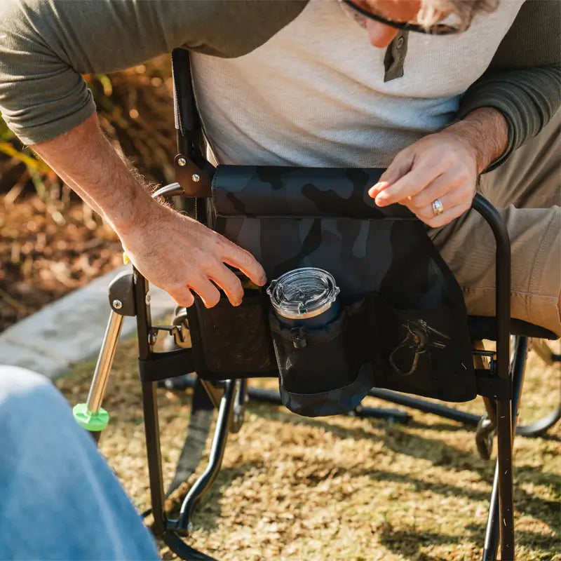 Stowaway Rocker™ - Camp Setup