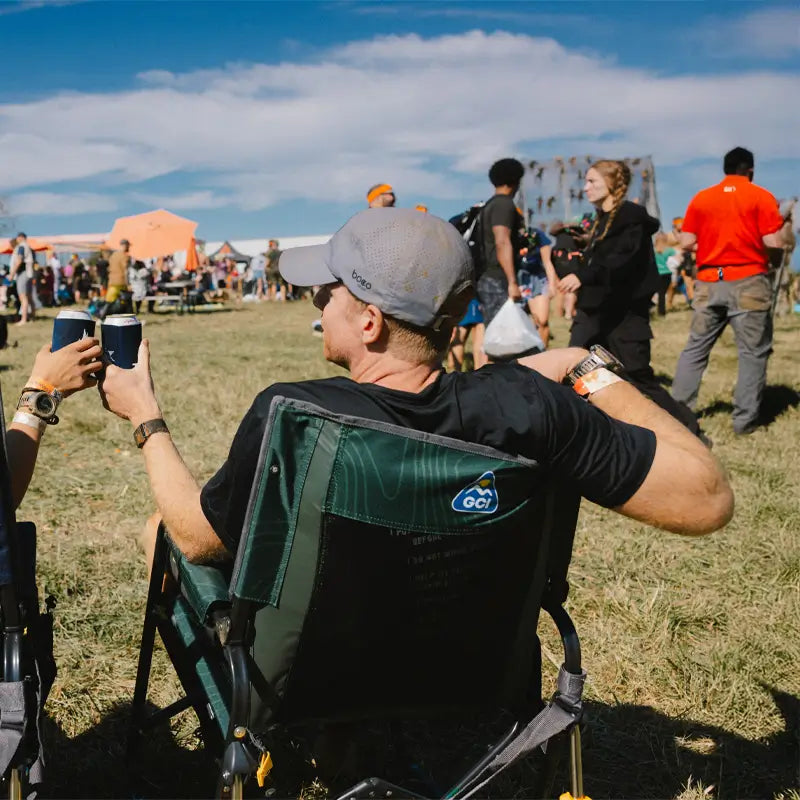 Stowaway Rocker™ - Camp Setup
