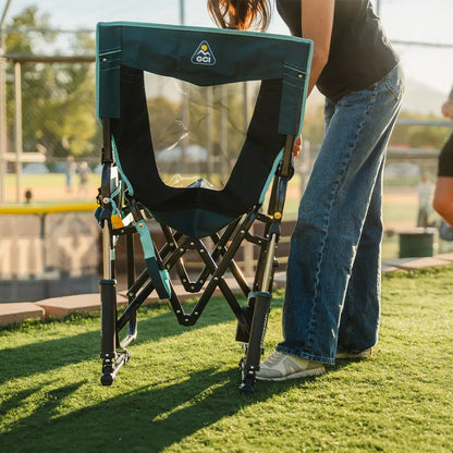 Stowaway Rocker™ with Side Table - Cookout Ready