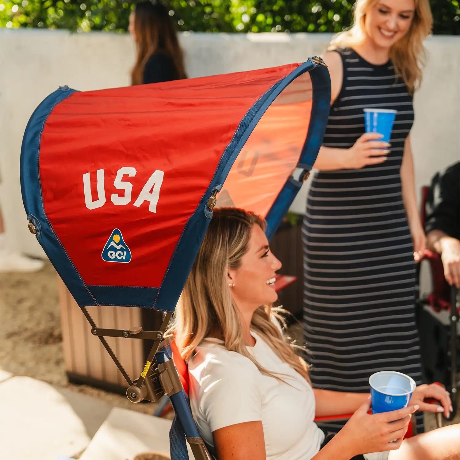 SunShade Accessory™ - USA Anniversary Deluxe - Sideline Sun Guard