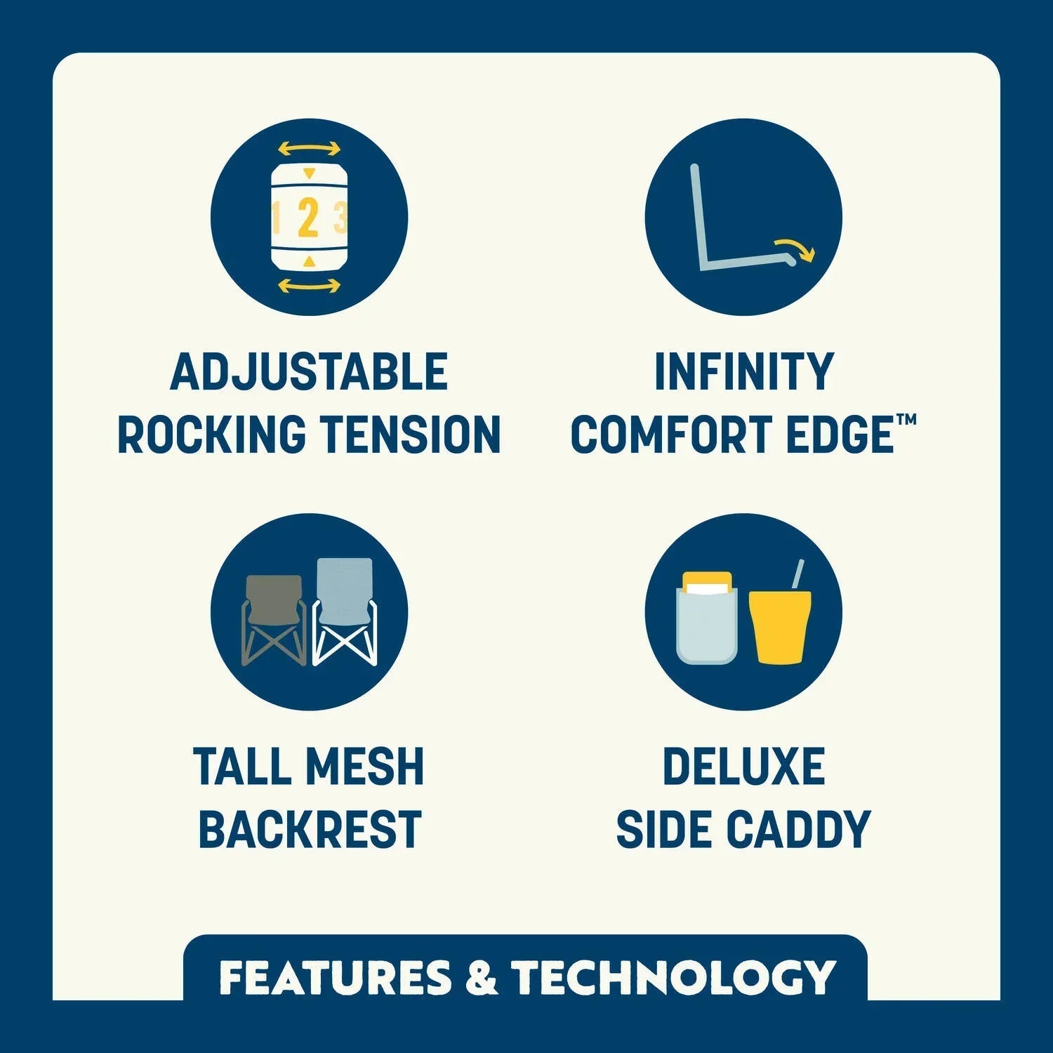 Adjustable Rocker™ - NASCAR - Stadium Side Ready
