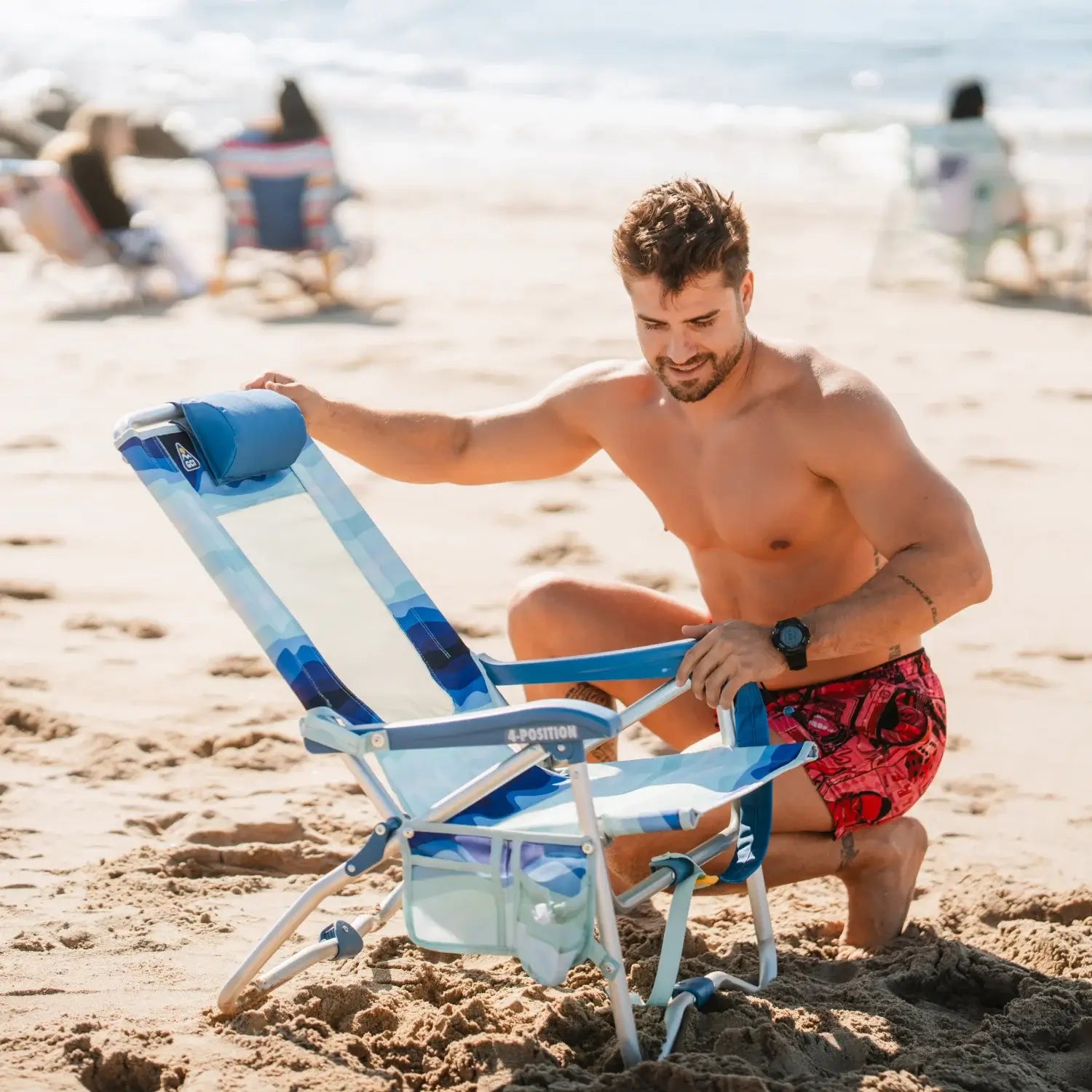 Bi-Fold Beach Chair™ - Seaside Ready