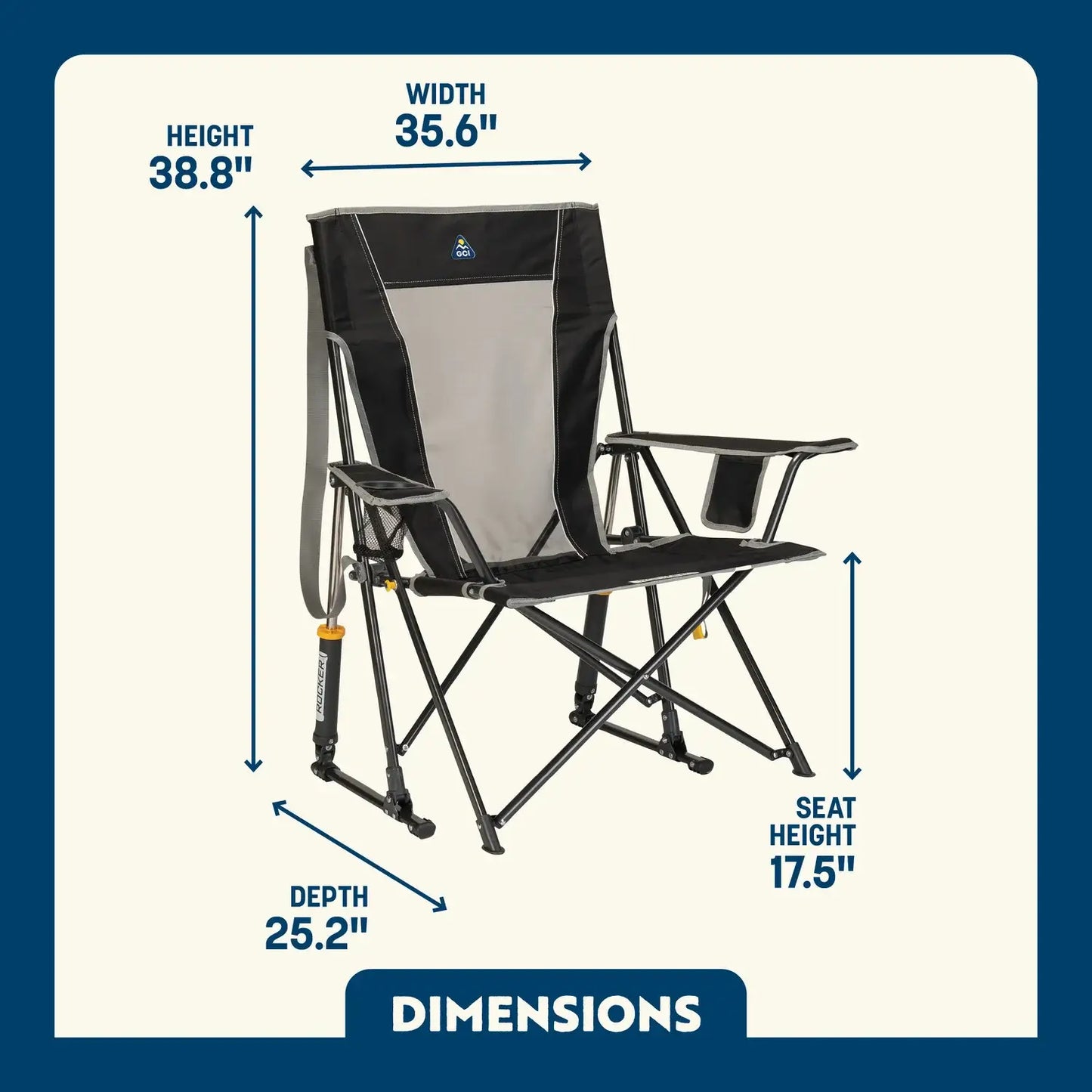 Comfort Pro Rocker™ - Trail Style