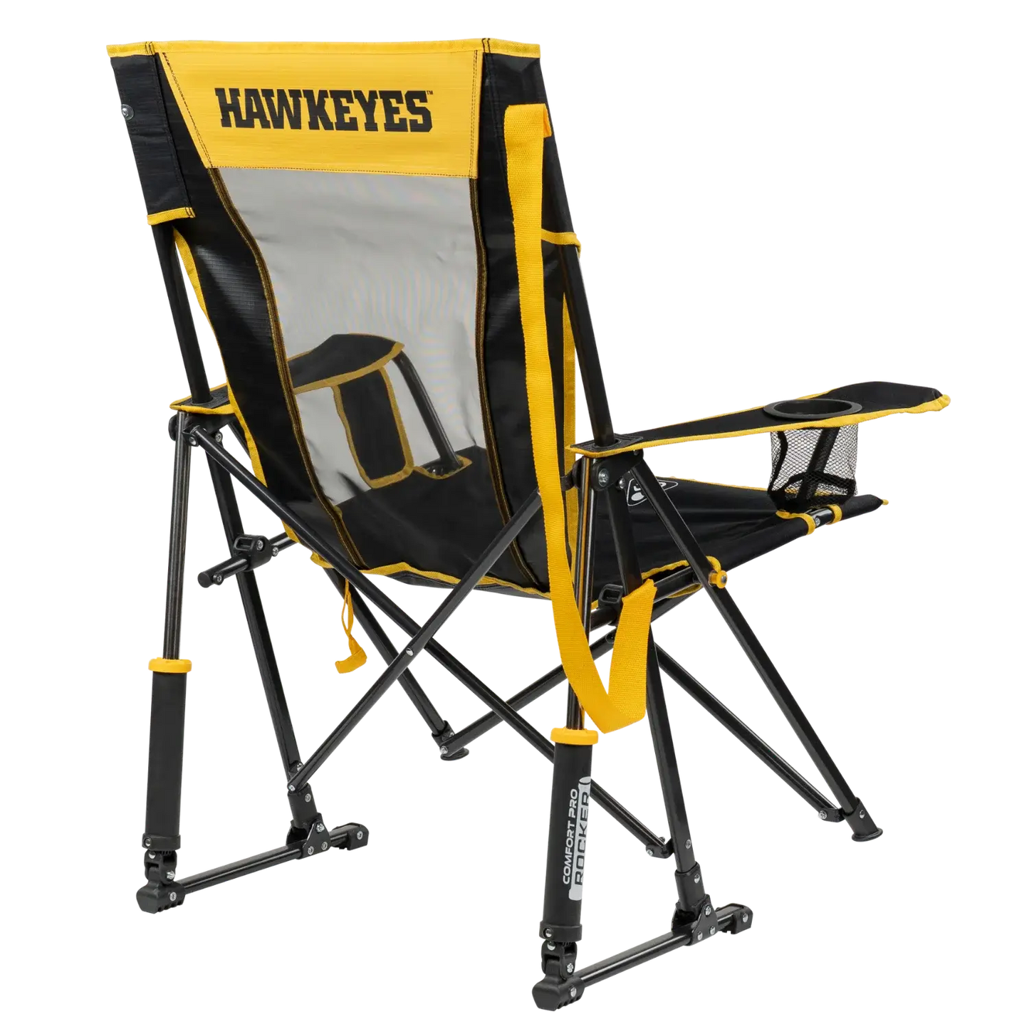 College Comfort Pro Rocker™ - Iowa Hawkeyes - Sideline Comfort