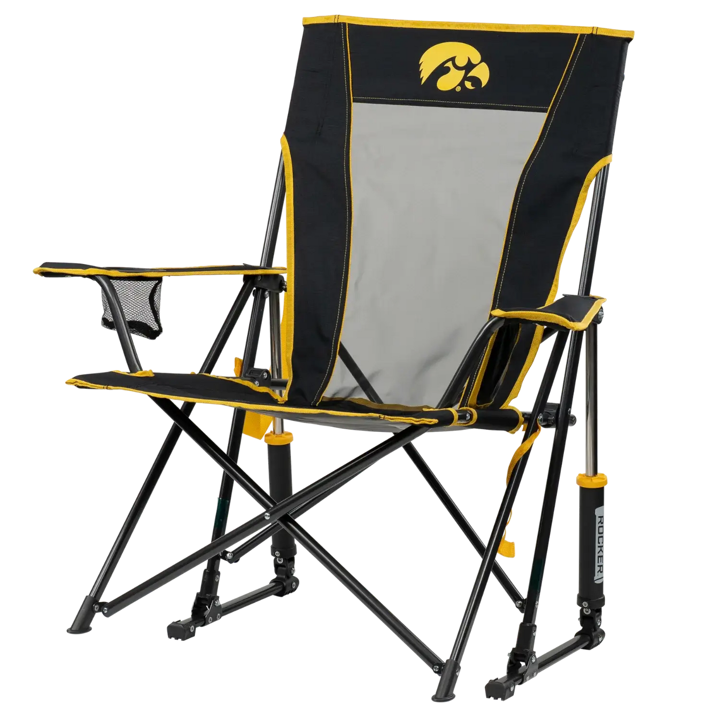 College Comfort Pro Rocker™ - Iowa Hawkeyes - Sideline Comfort