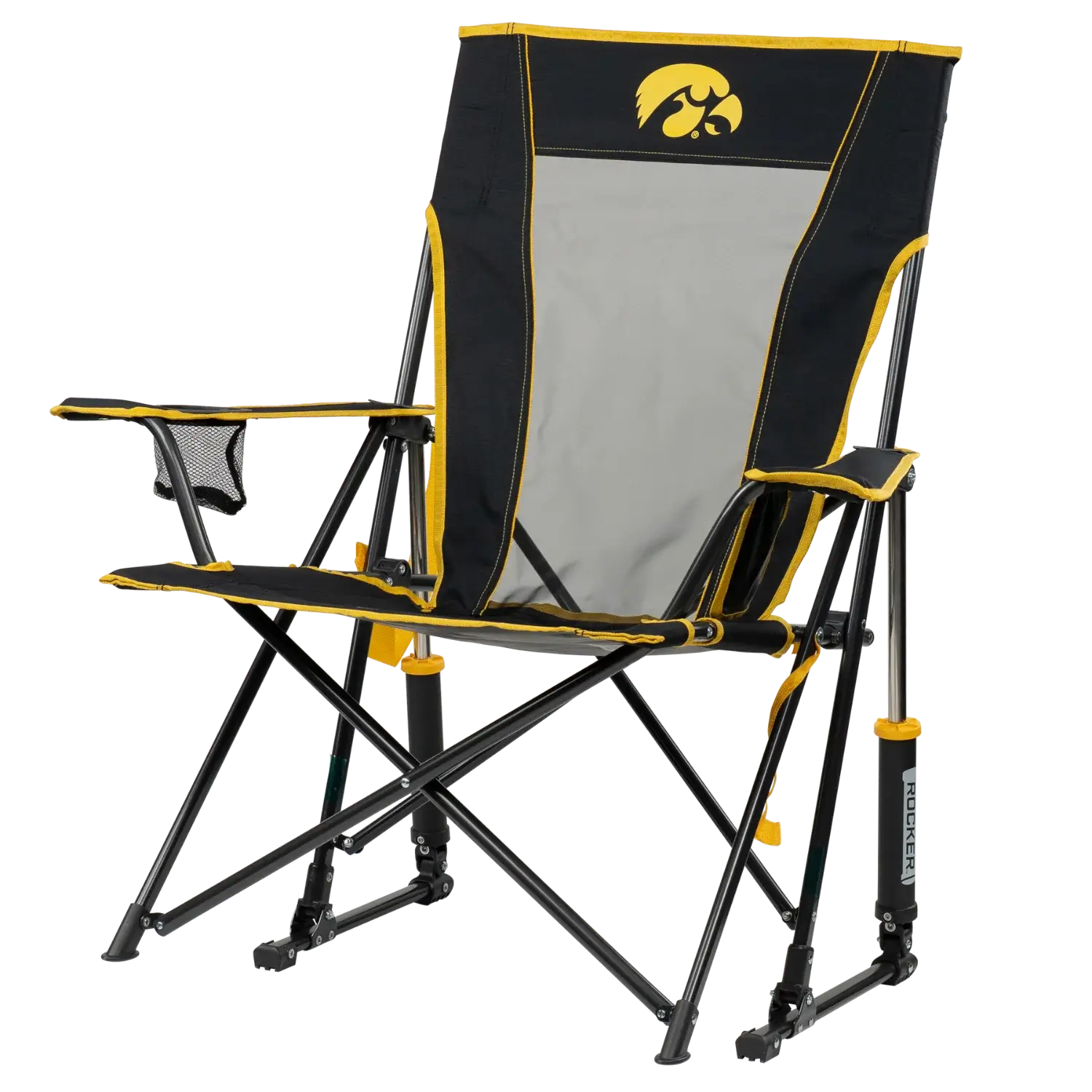 College Comfort Pro Rocker™ - Iowa Hawkeyes - Sideline Comfort