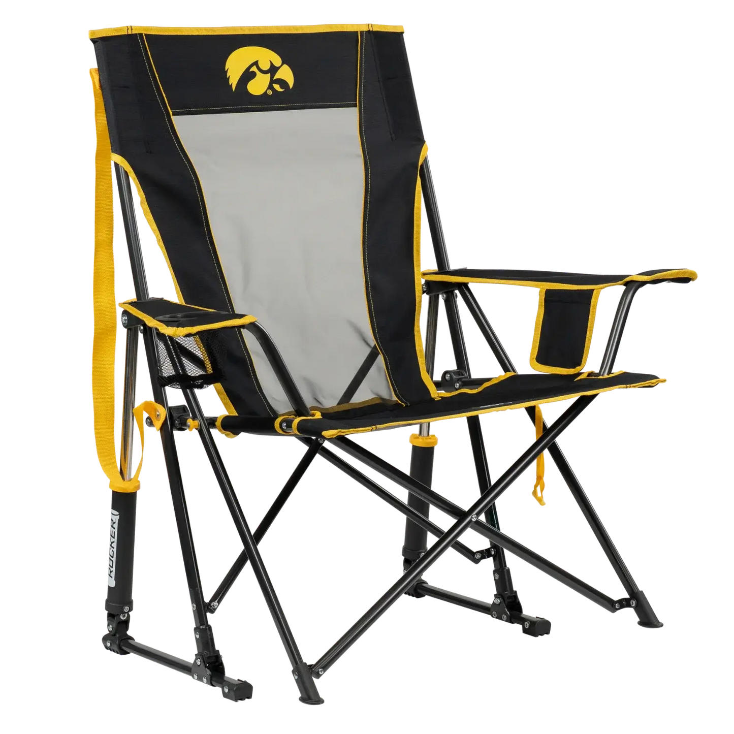 College Comfort Pro Rocker™ - Iowa Hawkeyes - Sideline Comfort